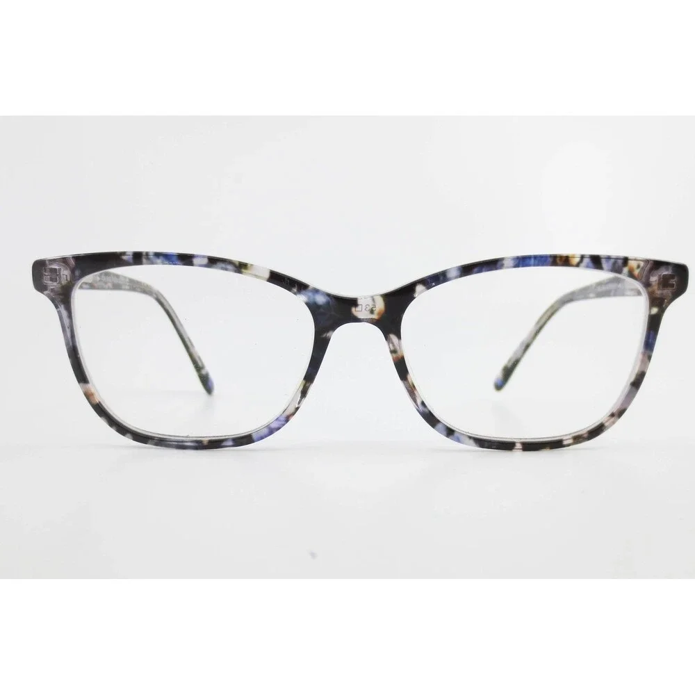 chelsea morgan CM 9002 PLUM Cat Eye Eyeglasses Multi Color Tortoise 53-16-135